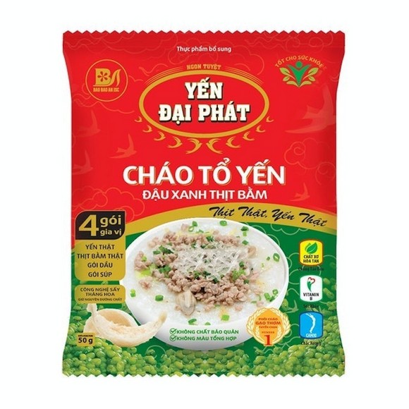 Cháo ăn liền và đồ mềm dễ tiêu chuẩn bị cho người lớn tuổi